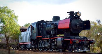 Steam Locomotive J549 departing Maldon - May 2019
